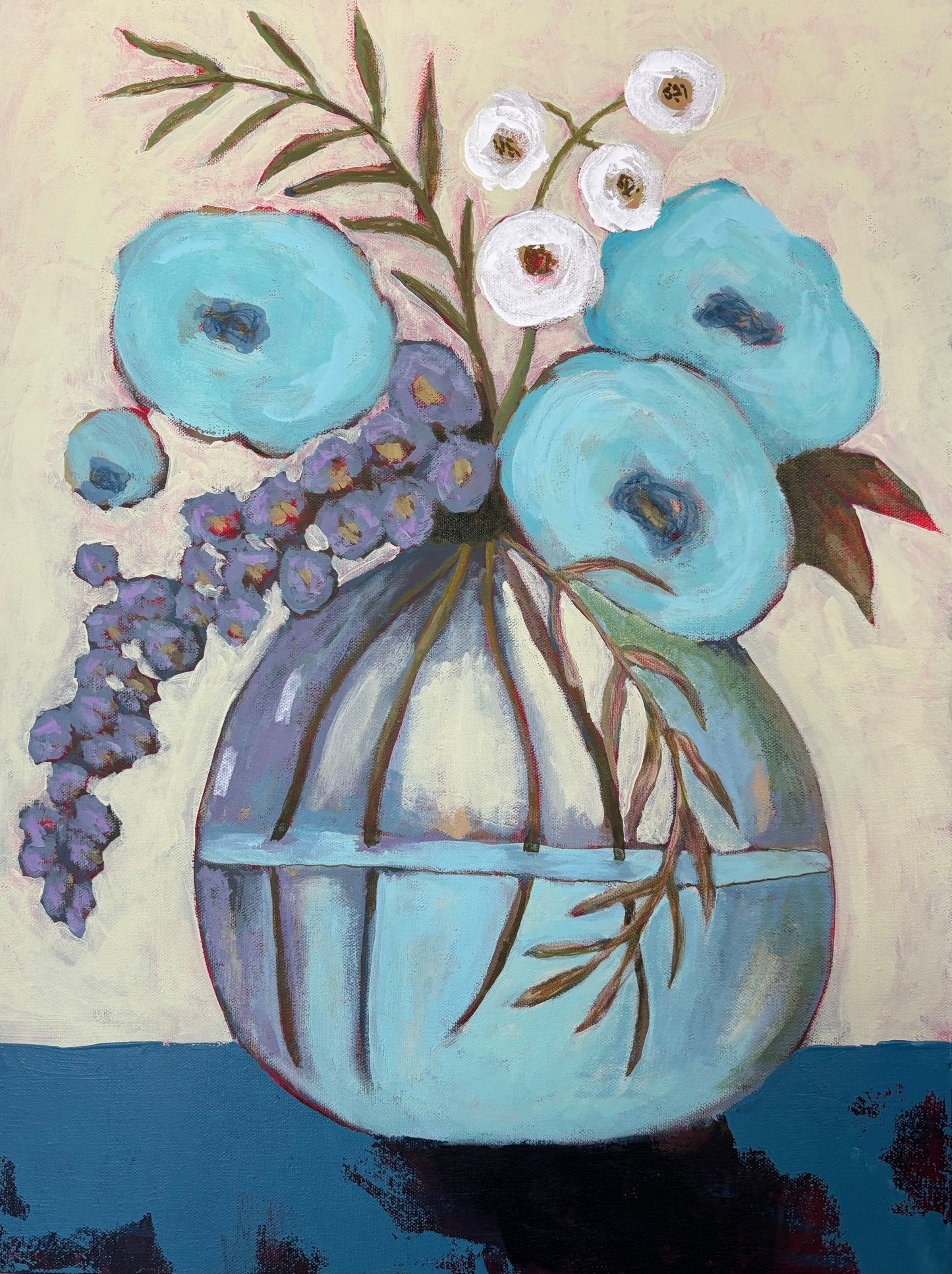 Blue Afternoon Original Painting