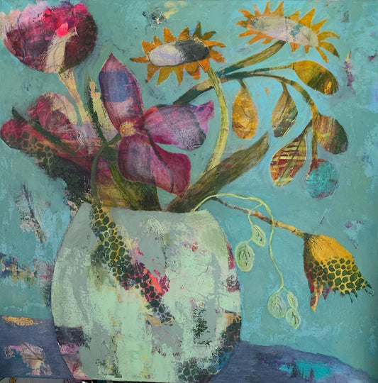 Wallpapering on a Wednesday High Quality Art Print