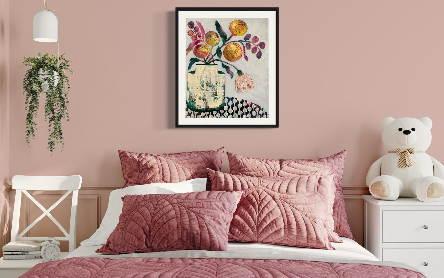 Passionately Pink High Quality Art Print