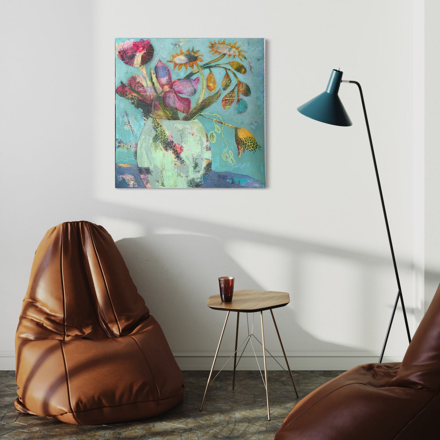 Wallpapering on a Wednesday High Quality Art Print