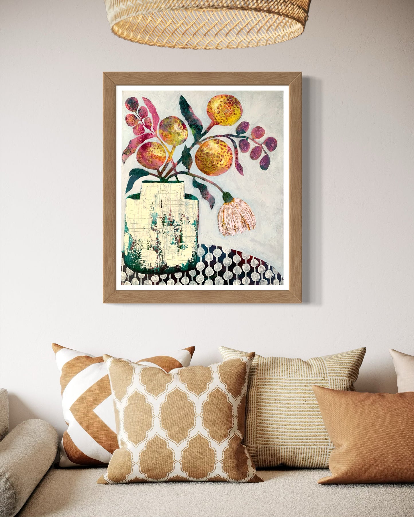 Passionately Pink High Quality Art Print