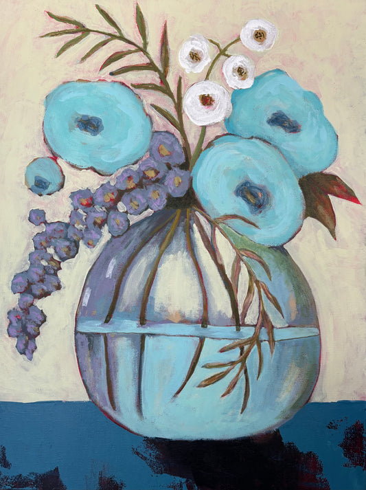 Blue Afternoon Original Painting